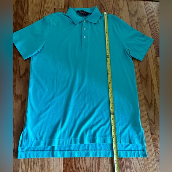 Polo Golf Performance Ralph Lauren Bright Blue Polo Shirt Medium - Picture 5 of 9